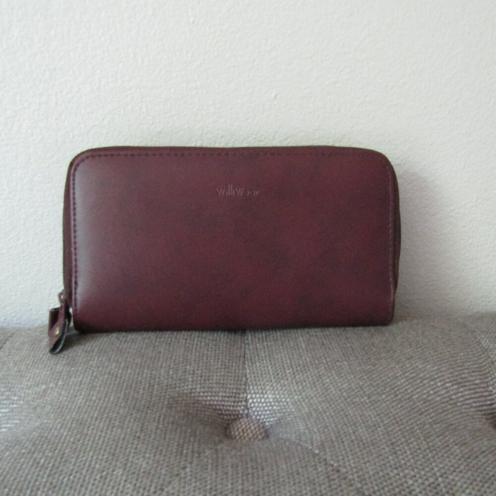 NEW WilliWear Double Zip Around Wallet